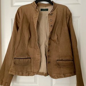 Ralph Lauren brown riding jacket
